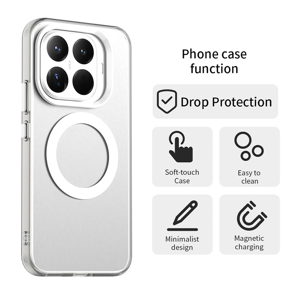 MagSafe-Hülle für Xiaomi 17T Pro, Techsuit, CandyCase, Weiß