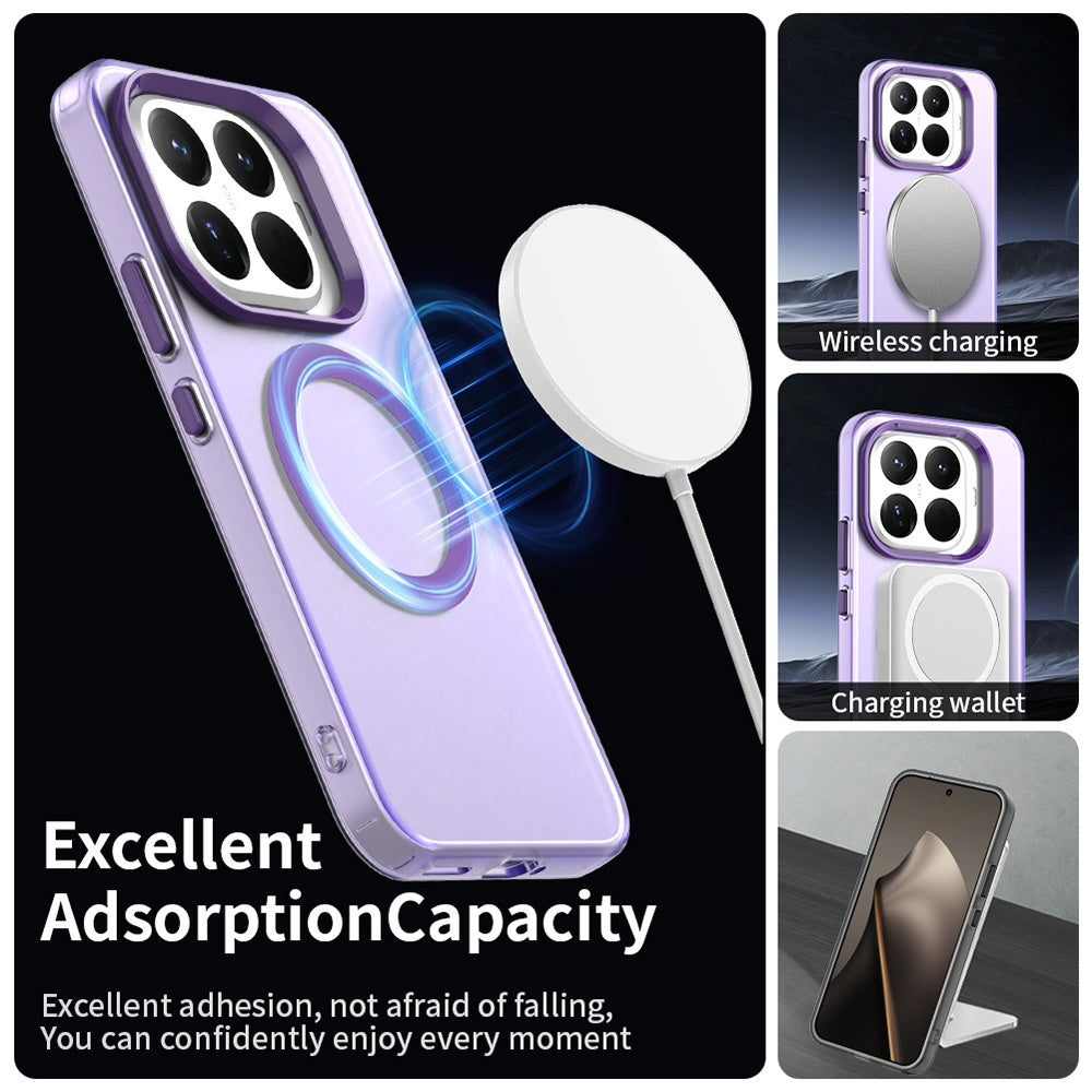 MagSafe-Hülle für Xiaomi 17T Pro, Techsuit, CandyCase, Lila