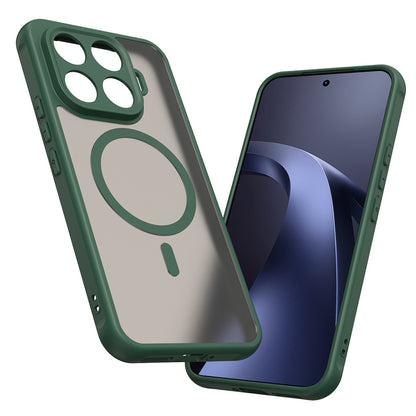 MagSafe Case for Xiaomi 17T Pro, Techsuit, HaloFrost II, Green