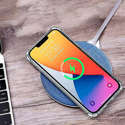 MagSafe-Hülle für Xiaomi Poco C75 / Redmi 14C, Techsuit, stoßfest transparent, rauchfarben