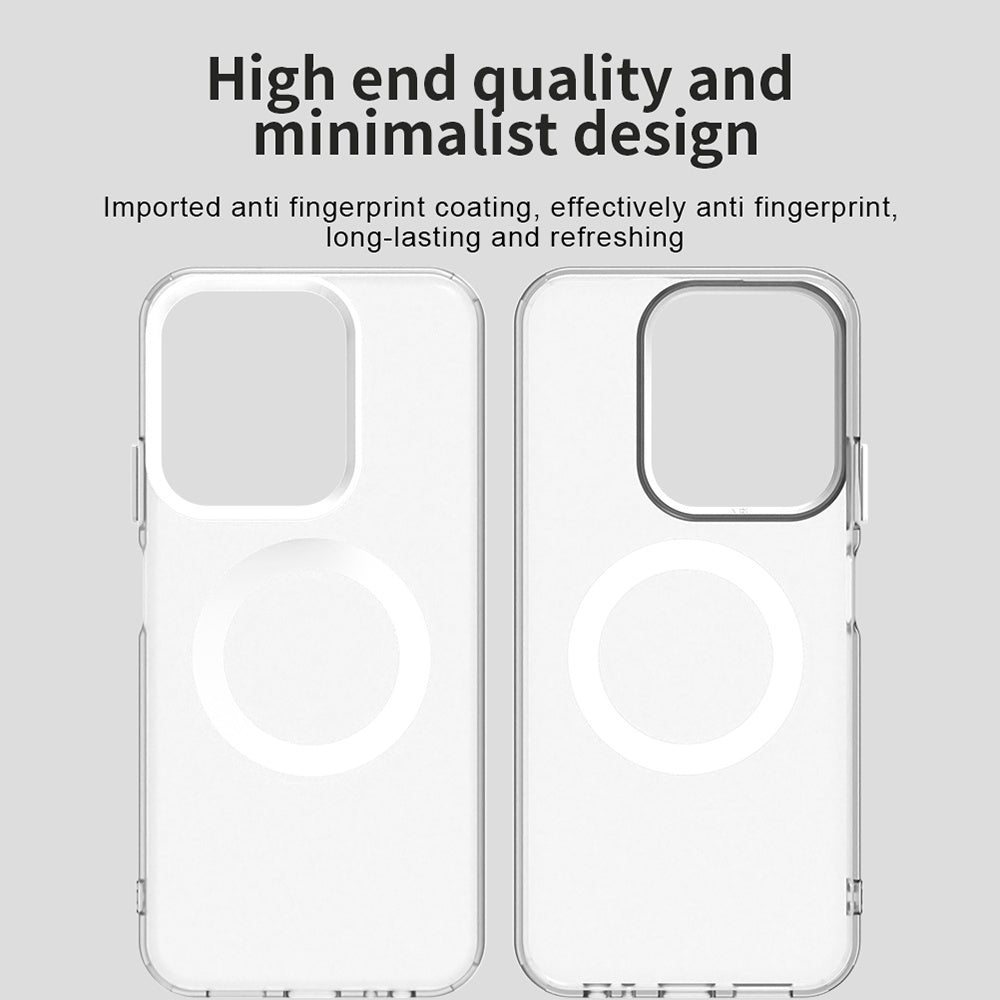 MagSafe-Hülle für Xiaomi Poco C85 4G / Redmi 15C 5G / 15C 4G, Techsuit, CandyCase, Weiß