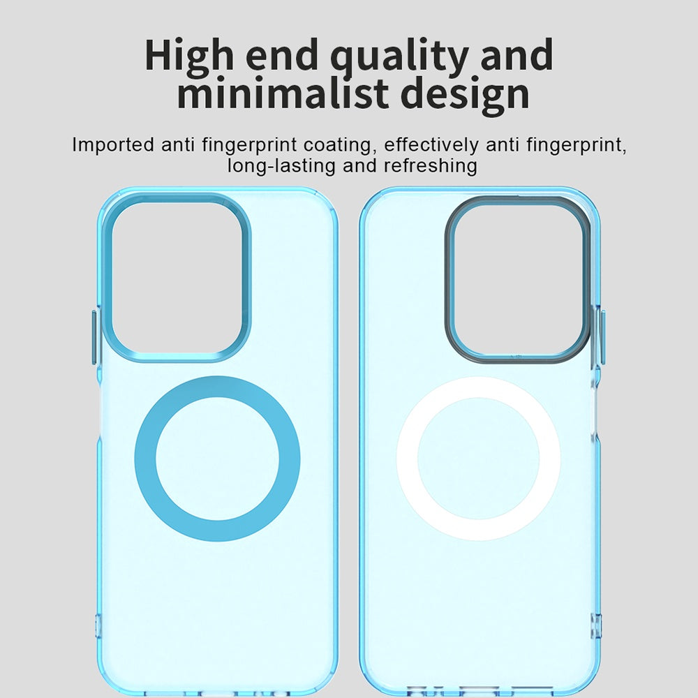 MagSafe-Hülle für Xiaomi Poco C85 4G / Redmi 15C 5G / 15C 4G, Techsuit, CandyCase, Blau