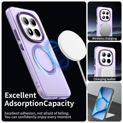 MagSafe Hülle für Xiaomi Poco M8 Pro / Redmi Note 15 Pro+ 5G, Techsuit, CandyCase, Lila