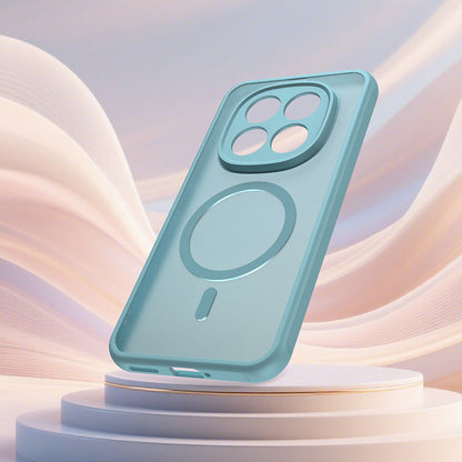 MagSafe Hülle für Xiaomi Poco M8 Pro / Redmi Note 15 Pro+ 5G, Techsuit, HaloFrost II, Hellgrün