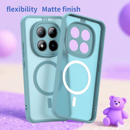 MagSafe Hülle für Xiaomi Poco M8 Pro / Redmi Note 15 Pro+ 5G, Techsuit, HaloFrost II, Hellgrün