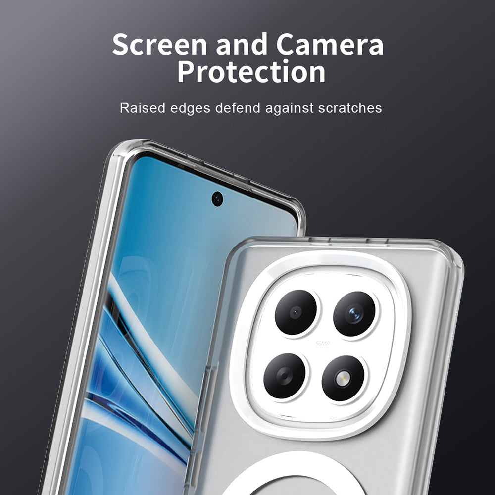 MagSafe Hülle für Xiaomi Poco M8 / Redmi Note 15 5G / Note 15 4G, Techsuit, CandyCase, Weiß