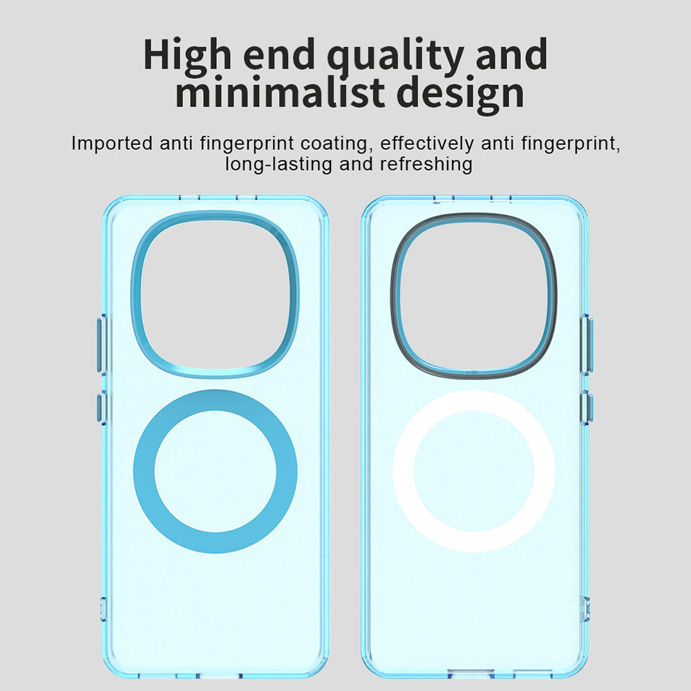 MagSafe Hülle für Xiaomi Poco M8 / Redmi Note 15 5G / Note 15 4G, Techsuit, CandyCase, Blau