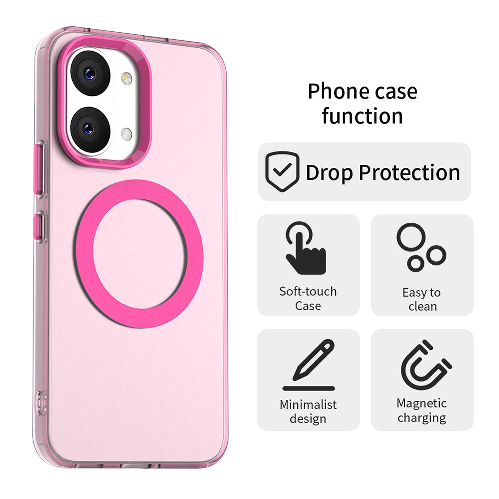MagSafe-Hülle für Xiaomi Poco X8 Pro Max, Techsuit, CandyCase, Rosa