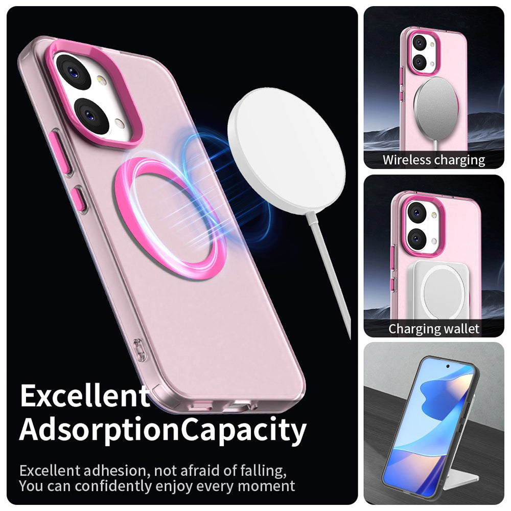 MagSafe-Hülle für Xiaomi Poco X8 Pro Max, Techsuit, CandyCase, Rosa