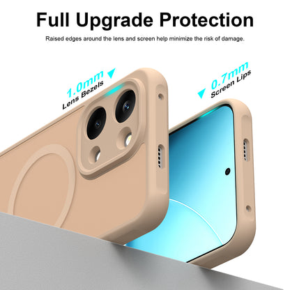 MagSafe-Hülle für Xiaomi Poco X8 Pro Max, Techsuit, HaloFrost II, Gold