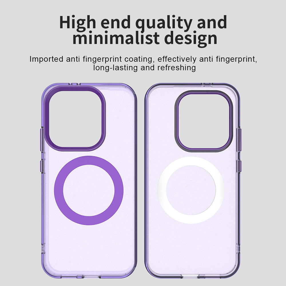 MagSafe-Hülle für Xiaomi Poco X8 Pro, Techsuit, CandyCase, Lila