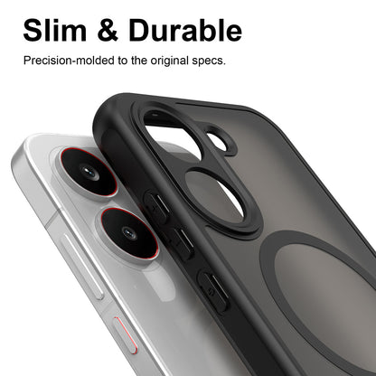 MagSafe Hülle für Xiaomi Poco X8 Pro, Techsuit, HaloFrost II, Schwarz
