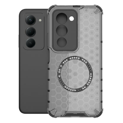 MagSafe Hülle für Xiaomi Redmi 15 5G / 15 4G, Techsuit, HoneyComb Shield, Schwarz
