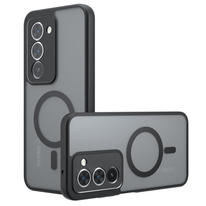 MagSafe Hülle für Xiaomi Redmi 15 5G / 15 4G, Techsuit, PureFrost, Satinschwarz