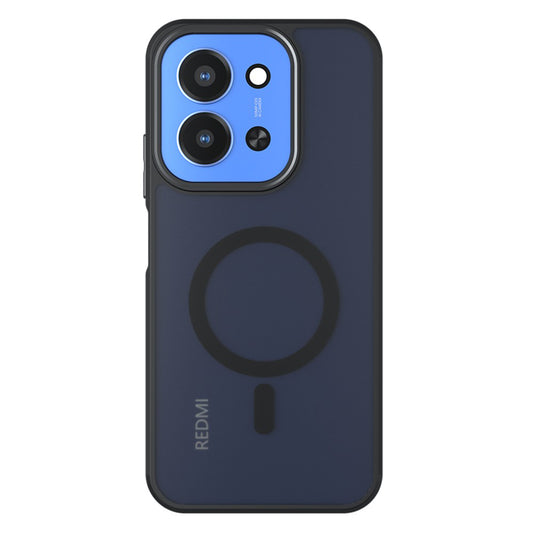 MagSafe Hülle für Xiaomi Redmi 15C 5G / 15C 4G, Techsuit, PureFrost, Satinschwarz