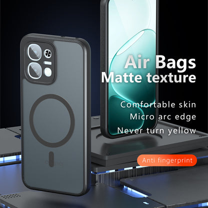 MagSafe-Hülle für Xiaomi Redmi 17C 5G, Techsuit, PureFrost, Satin-Schwarz