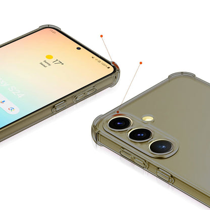 MagSafe-Hülle für Xiaomi Redmi A5 4G (Standard), Techsuit, stoßfest klar, rauchfarben
