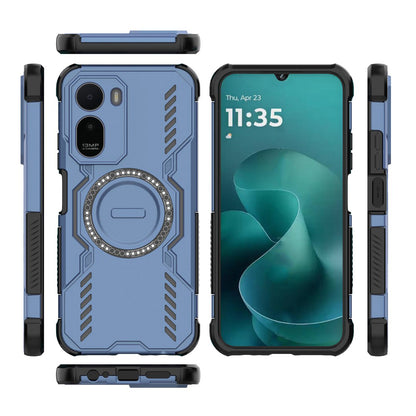 MagSafe-Hülle für Xiaomi Redmi A7 Pro 4G, Techsuit, ArmorMag, Blau