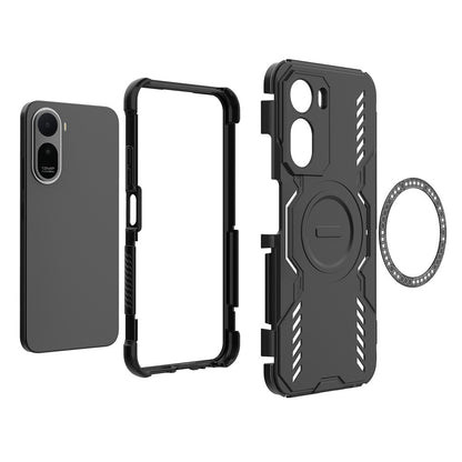 MagSafe-Hülle für Xiaomi Redmi A7 Pro 4G, Techsuit, ArmorMag, Blau