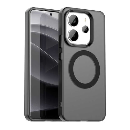 MagSafe-Hülle für Xiaomi Redmi Note 14 4G (Regional), Techsuit, CandyCase, Schwarz
