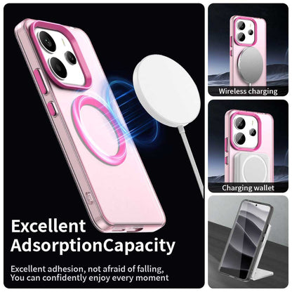 MagSafe-Hülle für Xiaomi Redmi Note 14 4G (Regional), Techsuit, CandyCase, Rosa