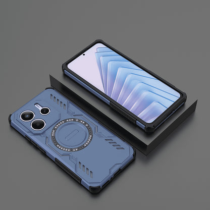 MagSafe-Hülle für Xiaomi Redmi Note 14 5G, Techsuit, ArmorMag, Blau