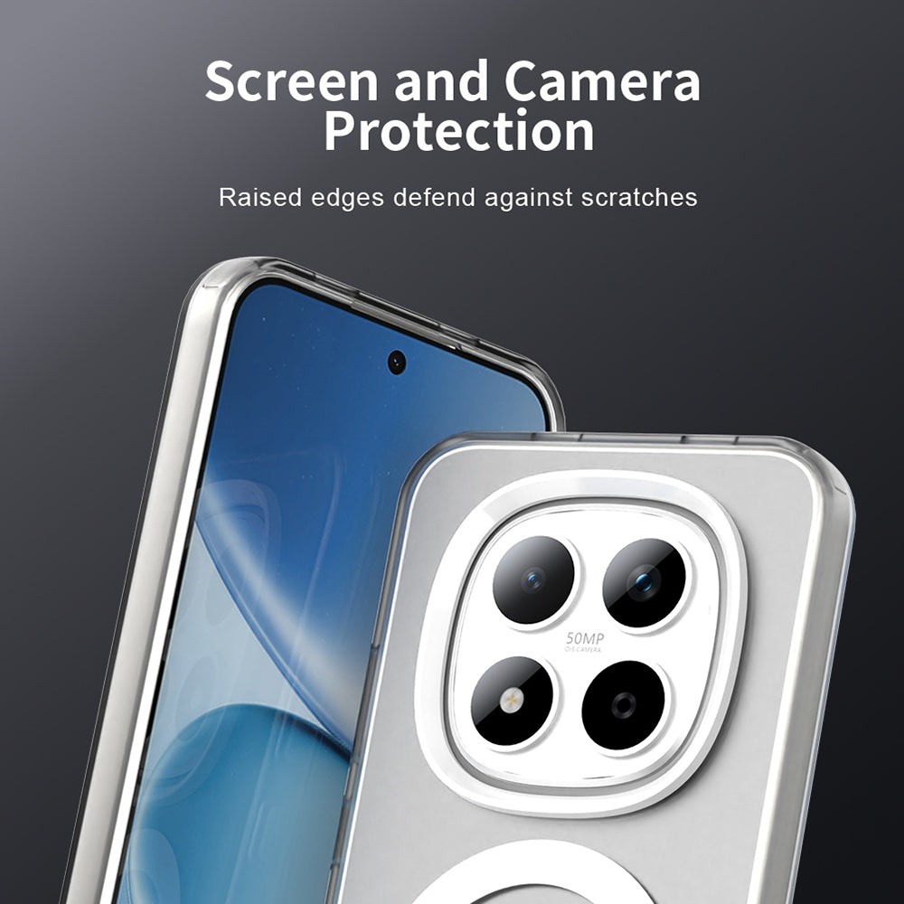 MagSafe Case for Xiaomi Redmi Note 15 Pro 5G, Techsuit, CandyCase, White