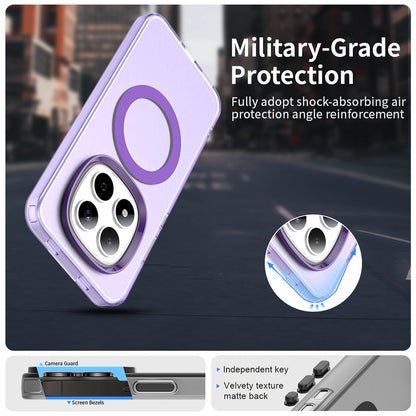 MagSafe Hülle für Xiaomi Redmi Note 15 Pro 5G, Techsuit, CandyCase, Lila