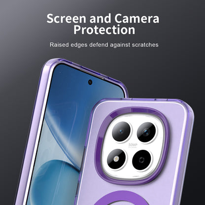 MagSafe Hülle für Xiaomi Redmi Note 15 Pro 5G, Techsuit, CandyCase, Lila