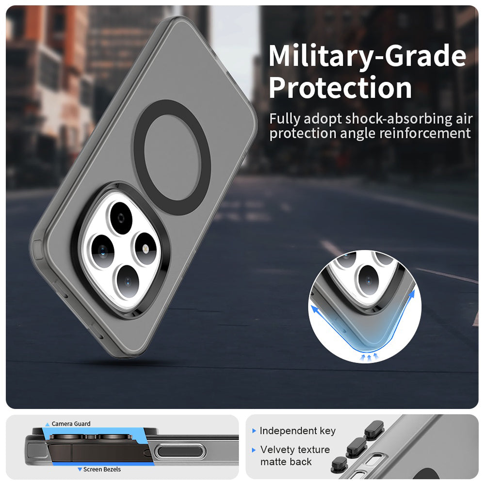 MagSafe Case for Xiaomi Redmi Note 15 Pro 5G, Techsuit, CandyCase, Black