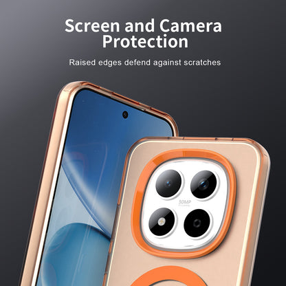 MagSafe Hülle für Xiaomi Redmi Note 15 Pro 5G, Techsuit, CandyCase, Orange