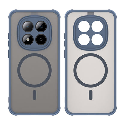 MagSafe Hülle für Xiaomi Redmi Note 15 Pro 5G, Techsuit, HaloFrost II, Marineblau