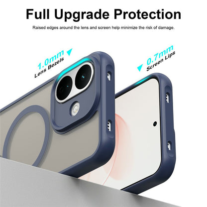MagSafe-Hülle für Xiaomi Redmi Note 17 Pro, Techsuit, HaloFrost II, Marineblau