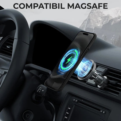 MagSafe Hülle für Apple iPhone 17 Pro Max, Techsuit, Aramidfasern, Schwarz