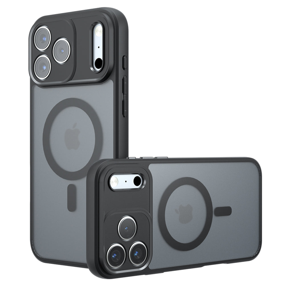 MagSafe Hülle für Apple iPhone 17 Pro Max, Techsuit, PureFrost, Schwarz