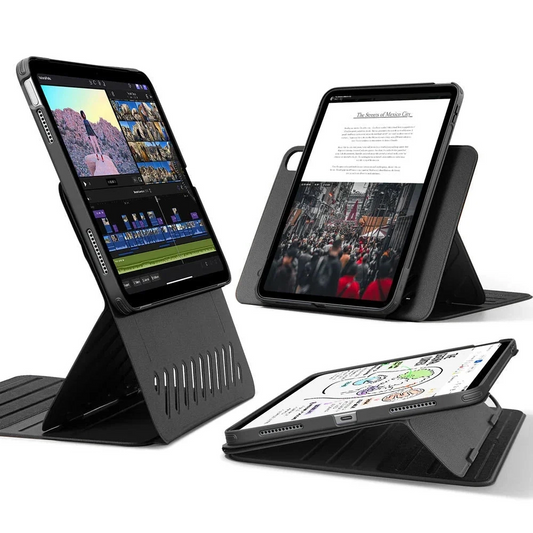 Hülle für Apple iPad (2025) / (2022), ESR, Shift, Schwarz, Wiederverpackt