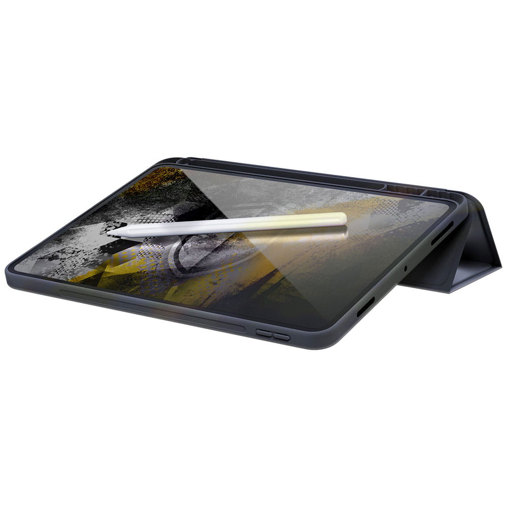 Hülle für Apple iPad (2025) / (2022), 3MK, Soft Tablet, Schwarz