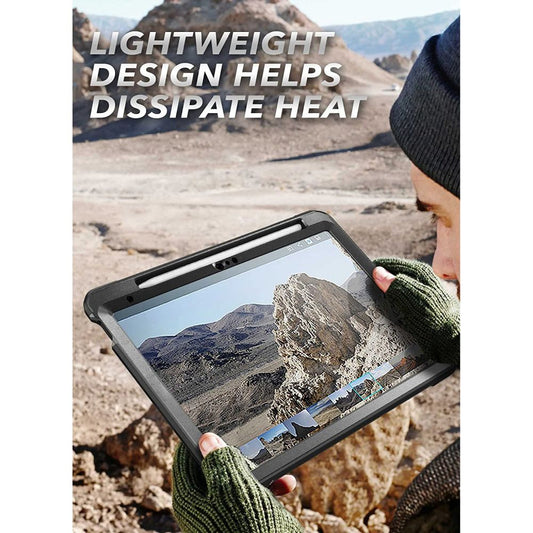Hülle für Apple iPad (2025) / iPad (2022), Supcase, Unicorn Beetle Pro, Schwarz