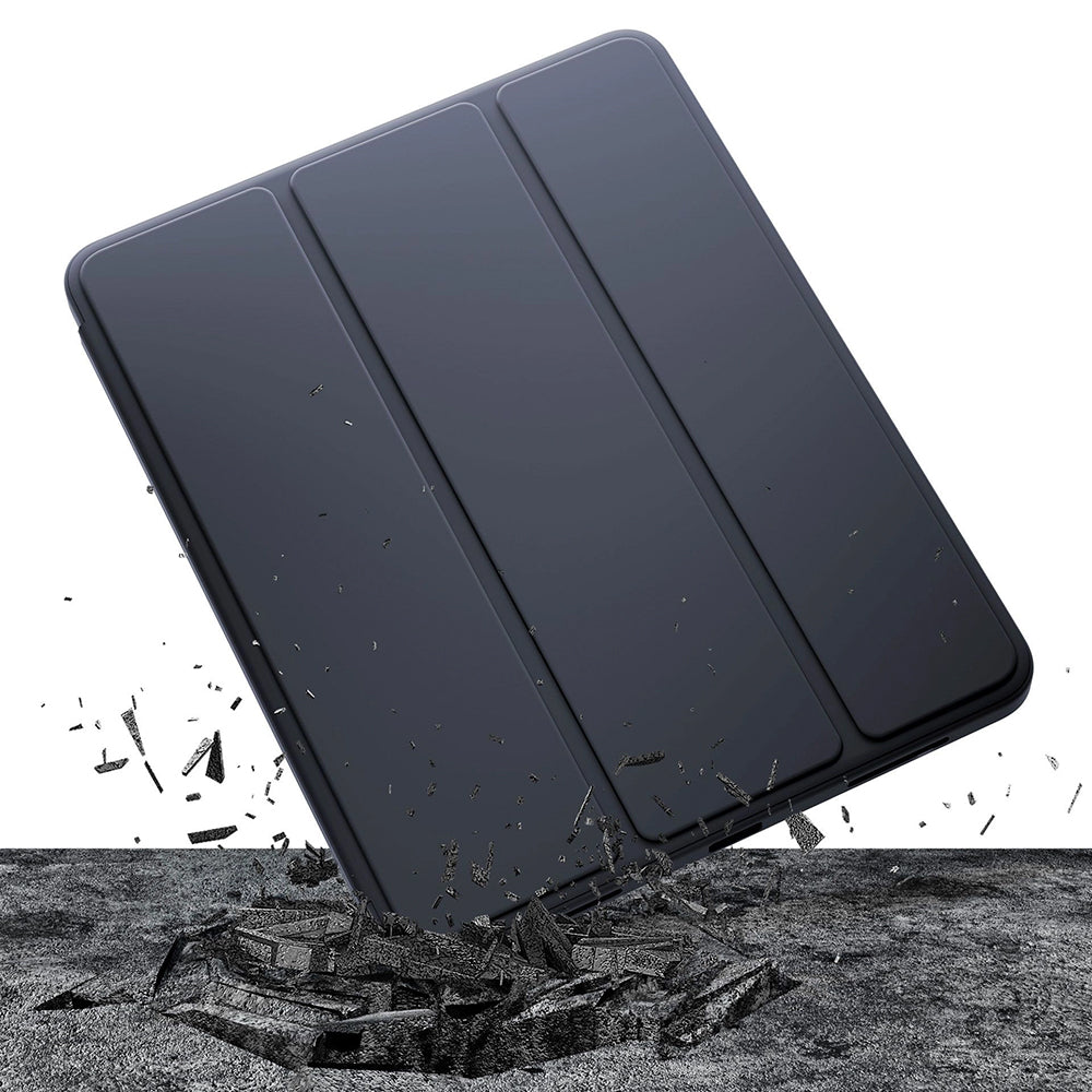 Hülle für Apple iPad (2025) / (2022), 3MK, Soft Tablet, Schwarz