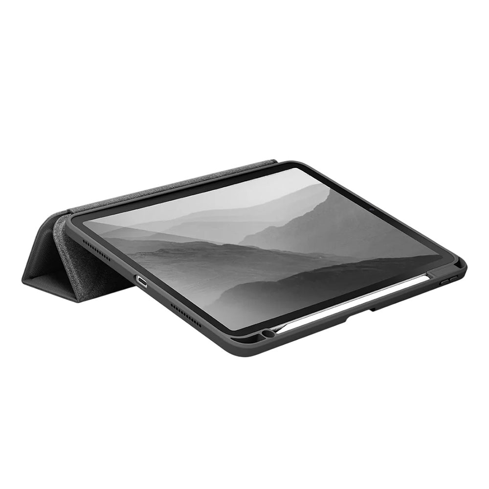 Hülle für Apple iPad (2025), UNIQ, Moven, Schwarz