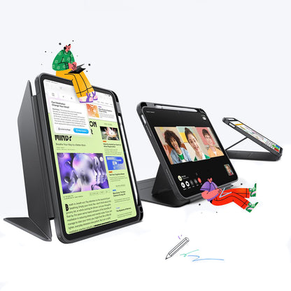 Case for Apple iPad Air 11 (2026) / iPad Air 11 (2025) / Air 11 (2024) / Air (2022) / Air (2020), ESR, Flip Hybrid, Black