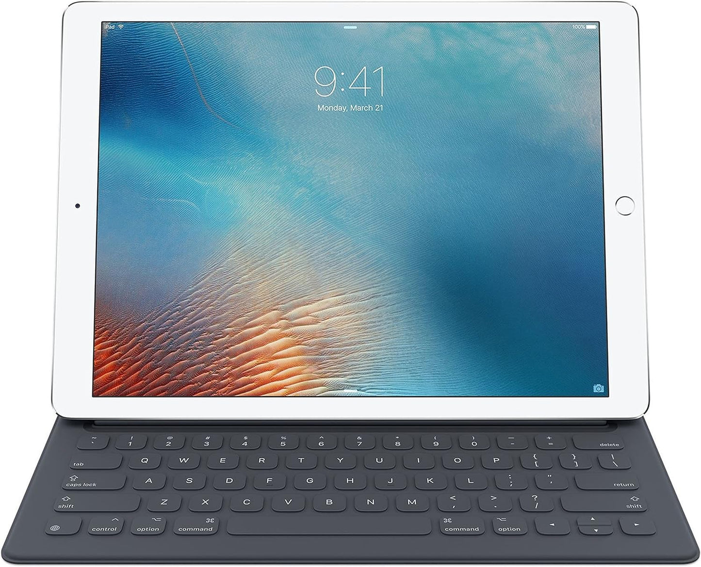 Hülle für Apple iPad Pro 9.7 (2016), Smart Keyboard Folio, Layout Qwerty US, Schwarz MM2L2ZM/A