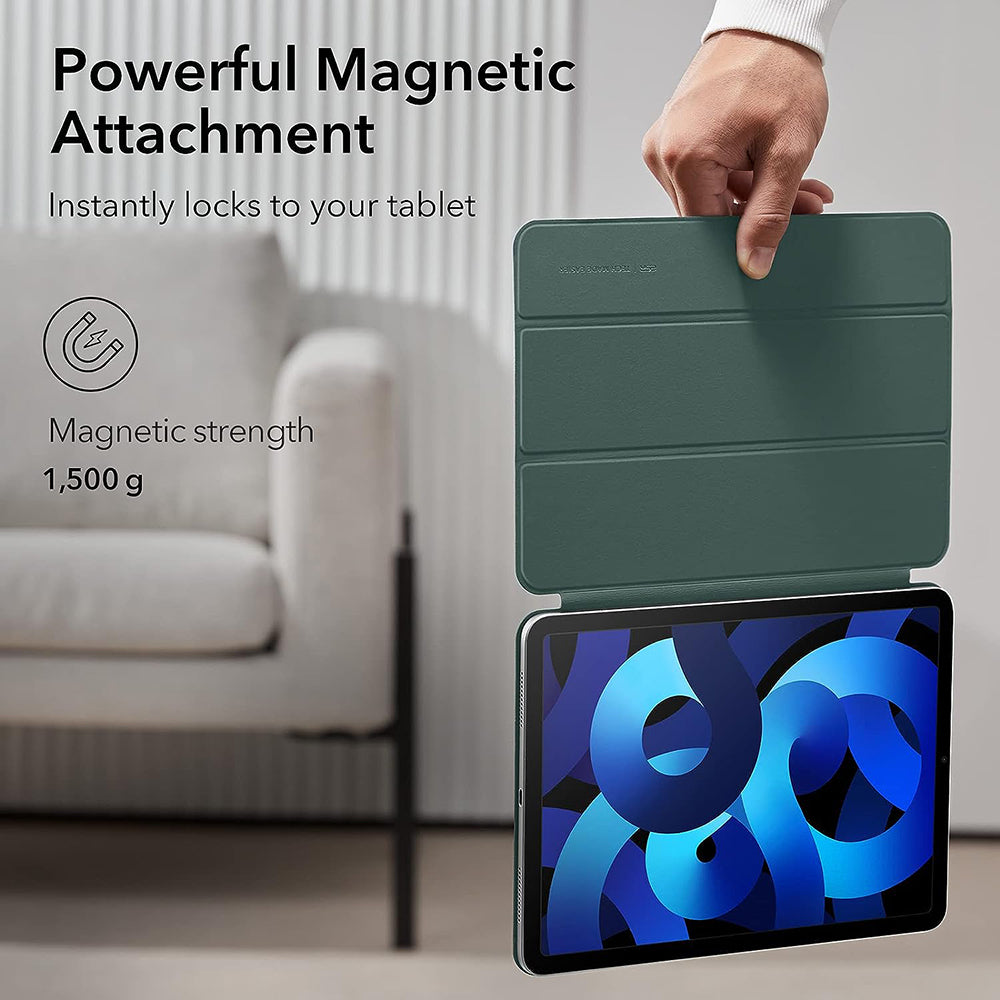 Hülle für Apple iPad Air 11 (2024) / Air (2022) / Air (2020) / Pro 11 (2018), ESR, Rebound, Satin Grün