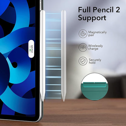 Hülle für Apple iPad Air 11 (2024) / Air (2022) / Air (2020) / Pro 11 (2018), ESR, Rebound, Satin Grün