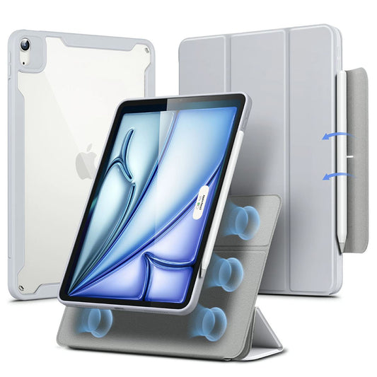Hülle für Apple iPad Air 11 (2026) / iPad Air 11 (2025) / Air 11 (2024) / Air (2022) / Air (2020), ESR, Rebound Hybrid, Grau
