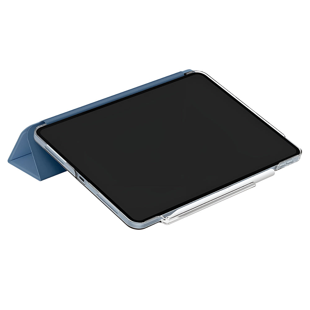 Hülle für Apple iPad Air 11 (2026) / Air 11 (2025) / Air 11 (2024) / Air (2022) / Air (2020), UNIQ, Camden Click, Blaugrau
