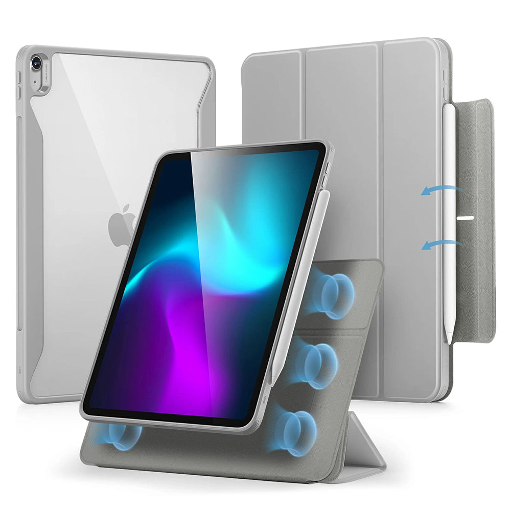 Case for Apple iPad Air 13 (2026) / Air 13 (2025) / Air 13 (2024), ESR, Rebound Hybrid, Gray