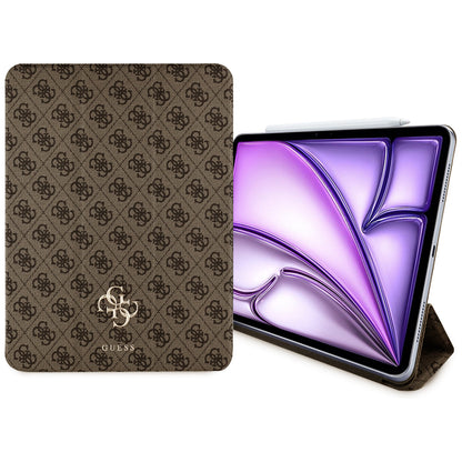 Hülle für Apple iPad Air 13 (2026) / Air 13 (2025) / Air 13 (2024), Guess, 4G Big Logo, Braun