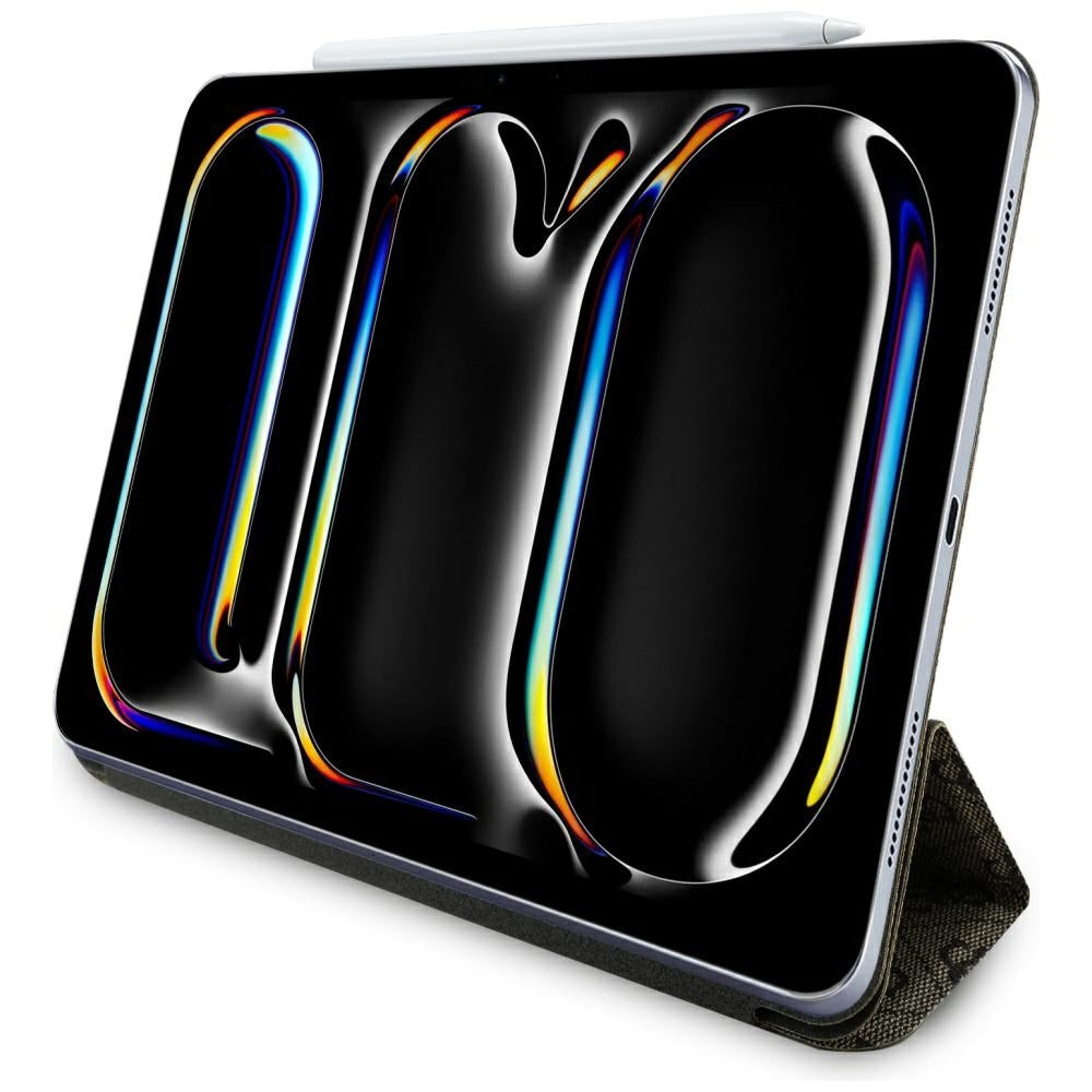 Hülle für Apple iPad Air 13 (2026) / Air 13 (2025) / Air 13 (2024), Guess, 4G Big Logo, Braun