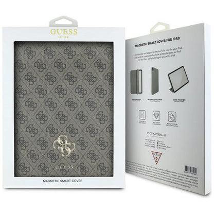 Hülle für Apple iPad Air 13 (2026) / Air 13 (2025) / Air 13 (2024), Guess, 4G Big Logo, Braun